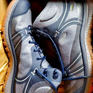 Keen Hiking Boots, size 11, Blue Nights/Blue Mirage